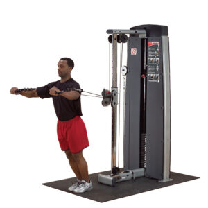 Body-Solid ProDual Cable Column Machine with Weight Stack