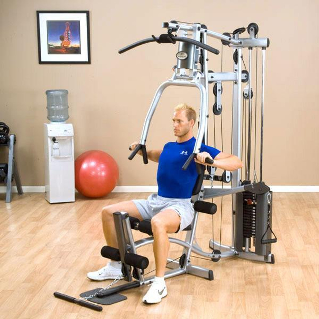 Powerline P2X Multi-Station Home Gym with Functional Training Arms - Image 6