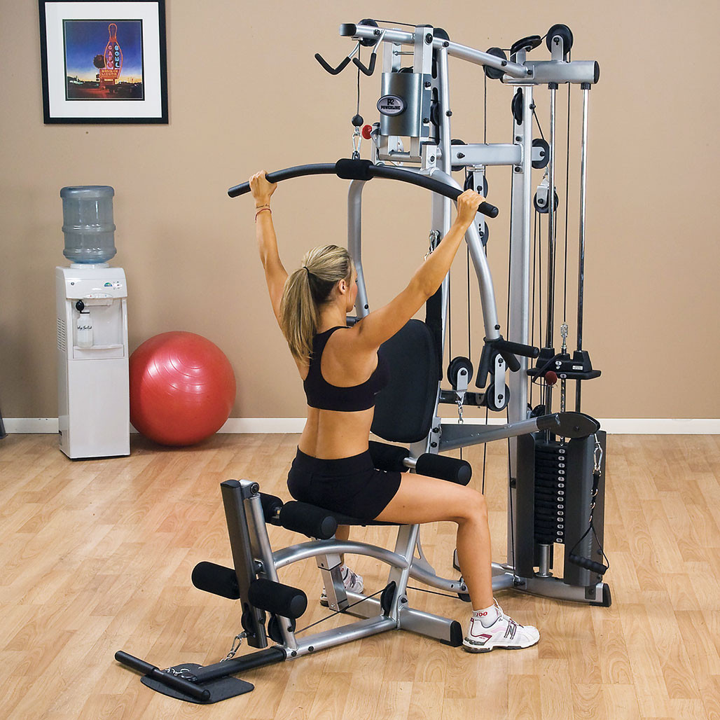 Powerline P2X Multi-Station Home Gym with Functional Training Arms - Image 4