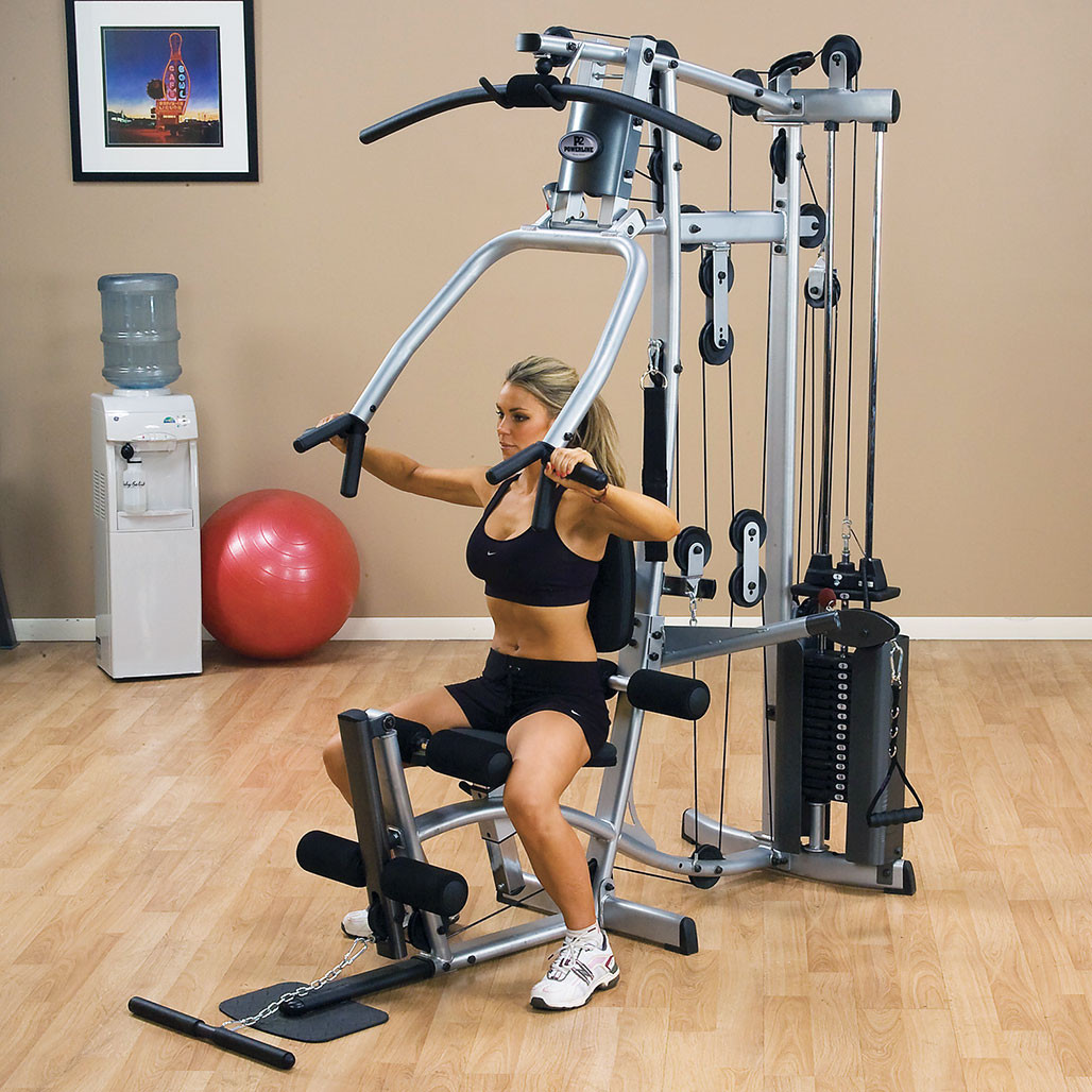 Powerline P2X Multi-Station Home Gym with Functional Training Arms - Image 3