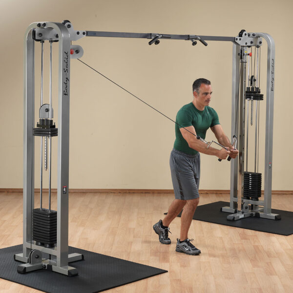 Pro ClubLine Cable Crossover by Body-Solid with Dual Stacks - Image 8