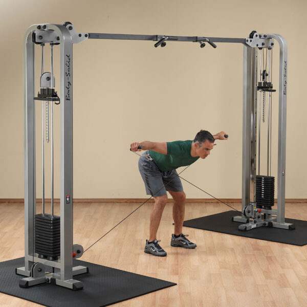 Pro ClubLine Cable Crossover by Body-Solid with Dual Stacks - Image 12