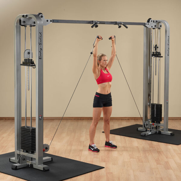 Pro ClubLine Cable Crossover by Body-Solid with Dual Stacks - Image 3