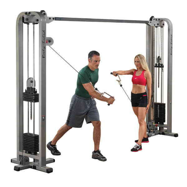 Pro ClubLine Cable Crossover by Body-Solid with Dual Stacks