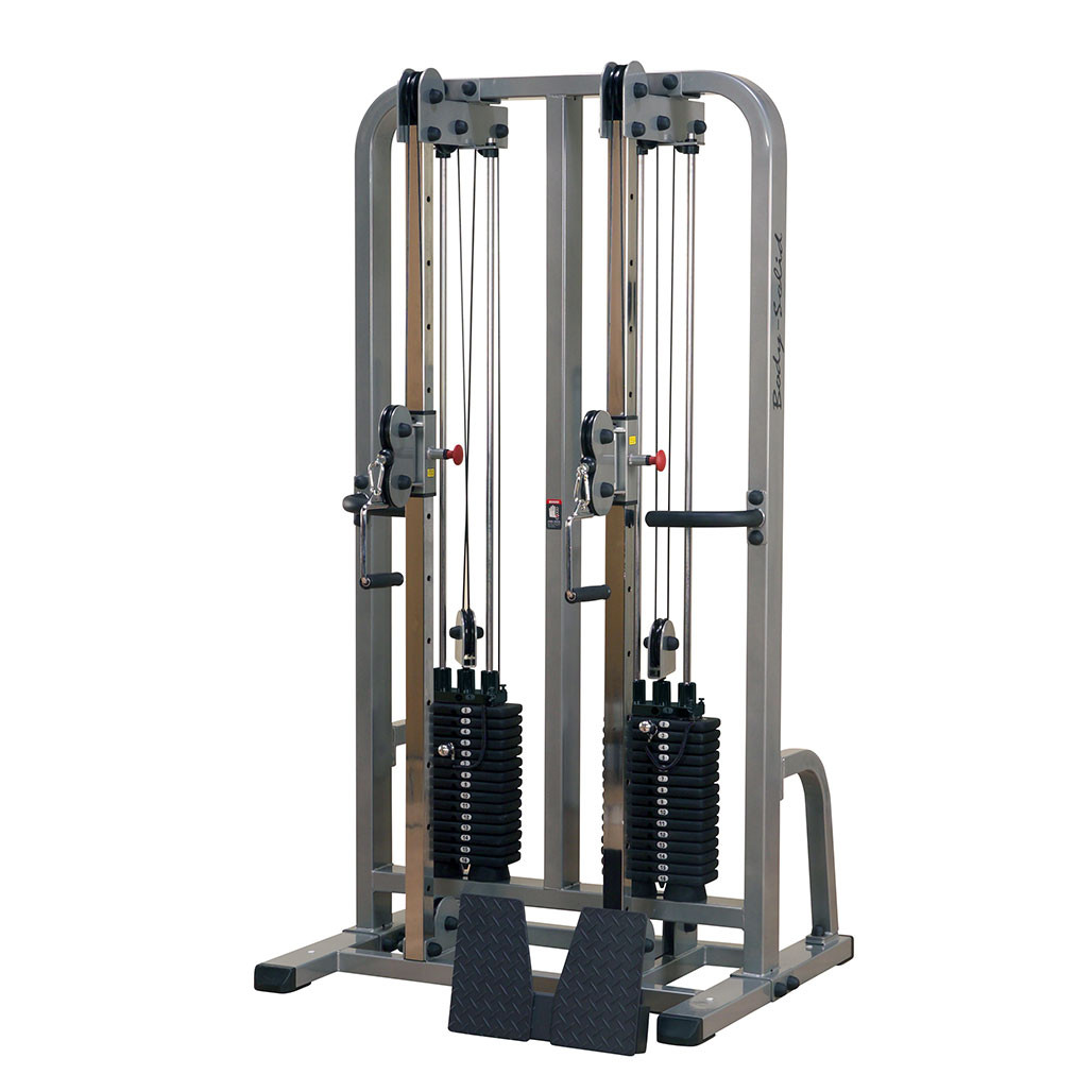 Pro ClubLine Dual Cable Column by Body-Solid with Dual Stacks