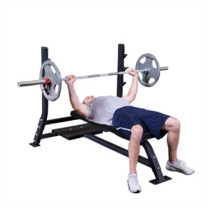 Pro Clubline Fixed Olympic Flat Bench by Body-Solid