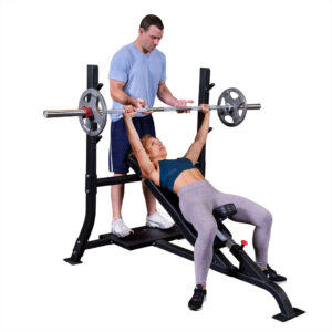 Pro Clubline Fixed Olympic Incline Press Bench by Body-Solid