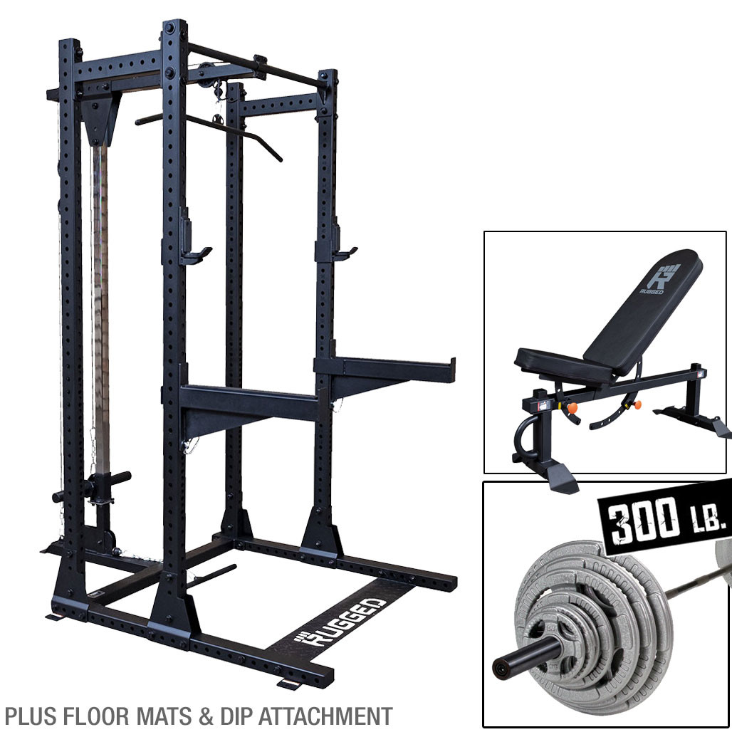 Rugged Maverick Half Rack MAX Package